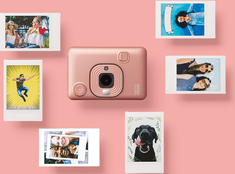 The Fujifilm Instax Mini LiPlay is an instant film camera that records sound