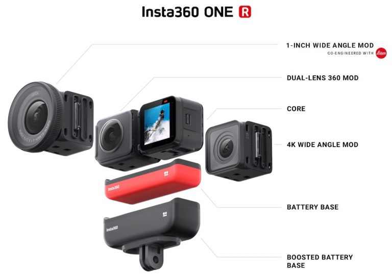 Insta360 Announces the ONE R, a New Action Camera Co-Engineered with