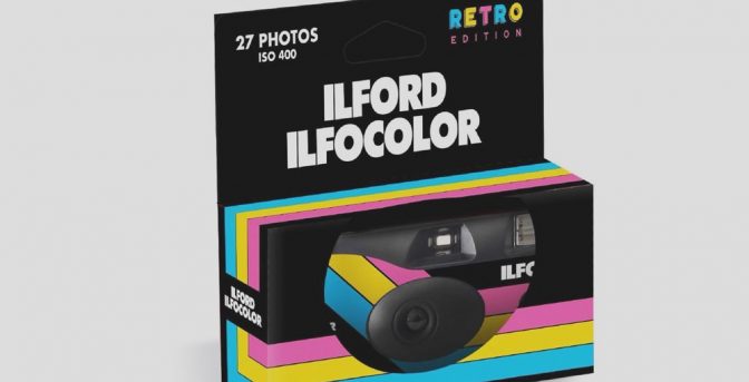 Ilford Announces the Ilfocolor Rapid Retro Edition Single Use Camera