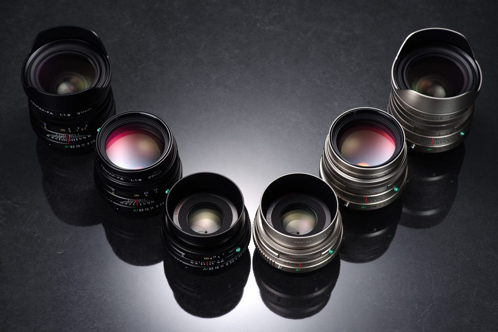 Ricoh Announces Three HD PENTAX-FA Limited Lenses for K-Mount Cameras