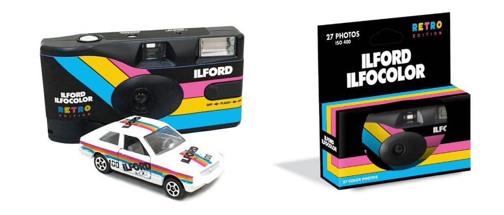 Ilford Announces the Ilfocolor Rapid Retro Edition Single Use Camera