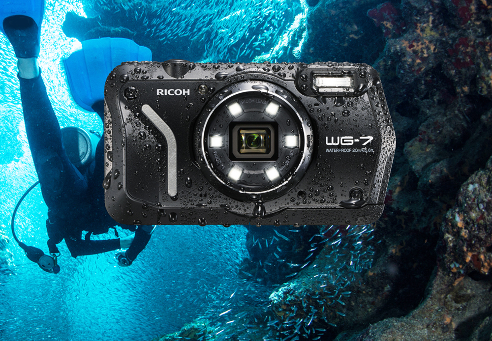 Ricoh Unveils the Rugged-Waterproof WG-7 Camera - Exibart Street