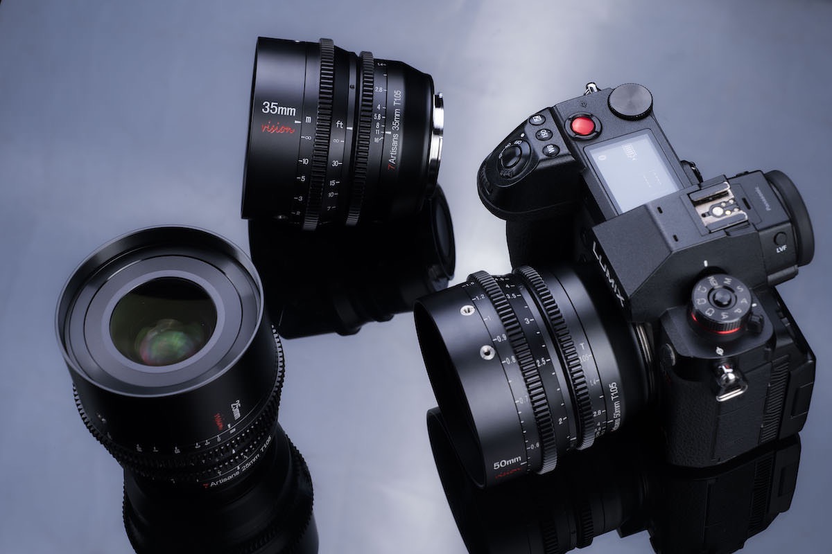 7Artisans Unveils 3 New APS-C Cinema Lenses: 25, 35, 50mm T1.05