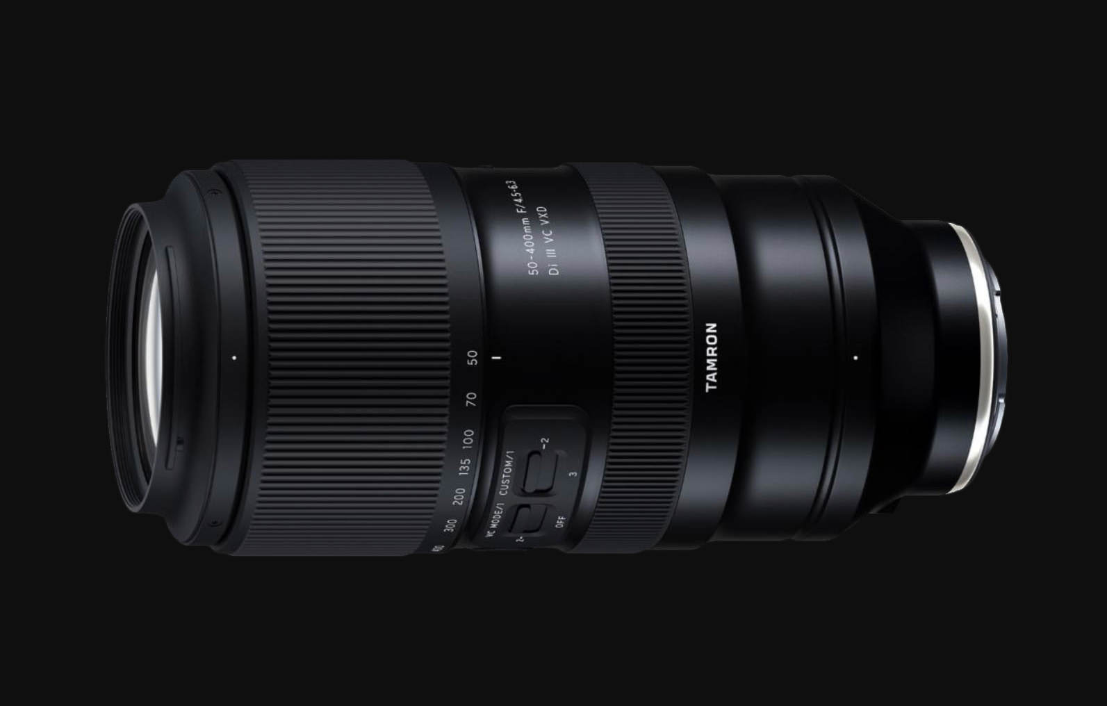 Tamron Announces the 50–400mm f/4.5–6.3 Di III VC VXD Lens for