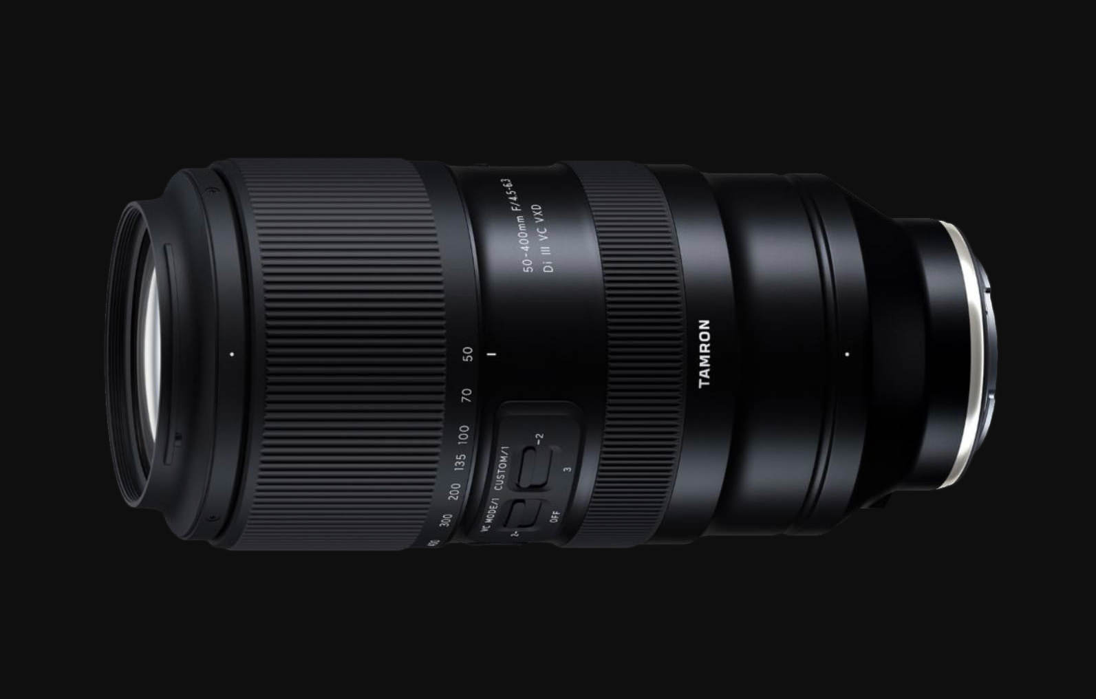 Tamron Announces the 50–400mm f/4.5–6.3 Di III VC VXD Lens