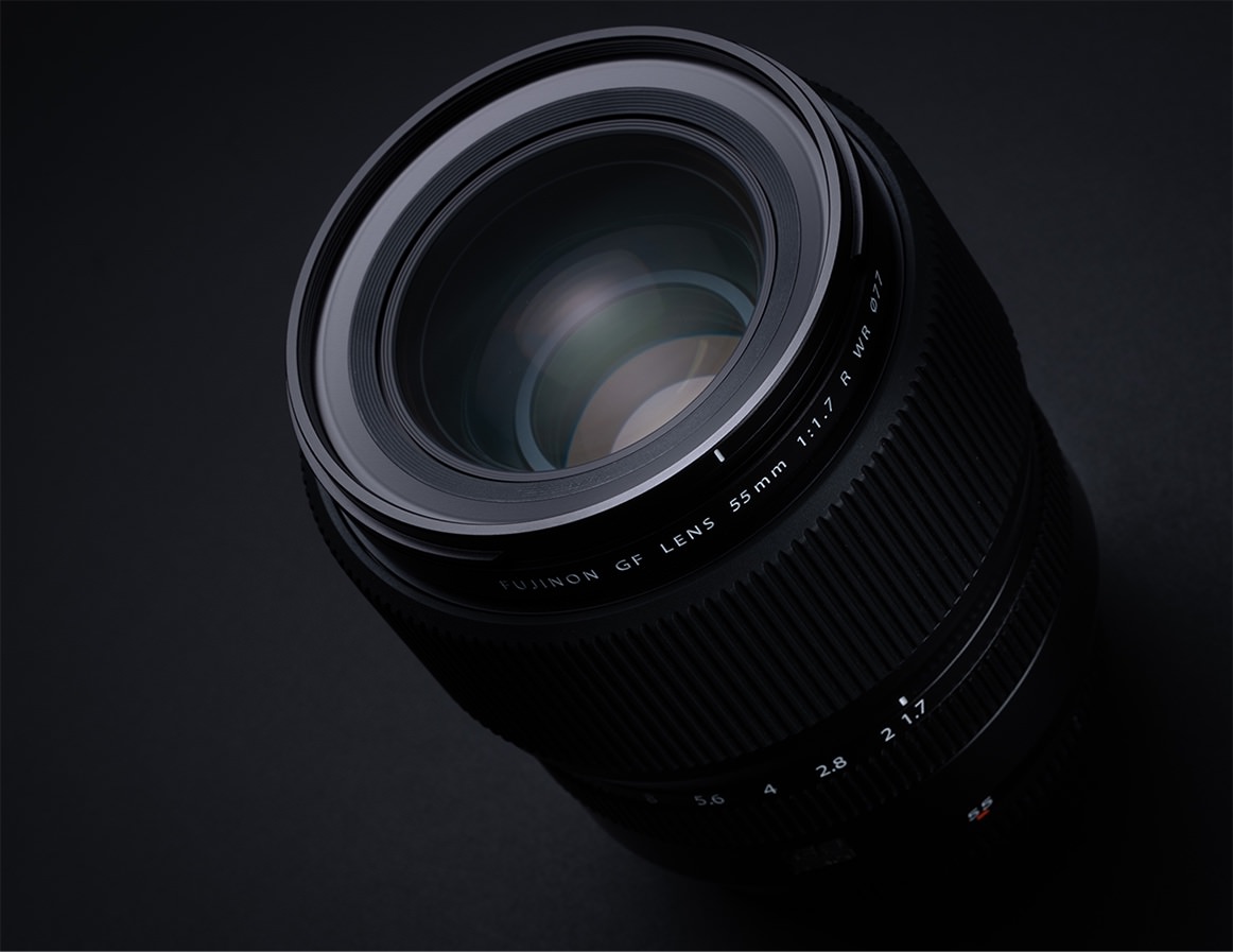 ほぼ新品 富士フイルム FUJINON GF 55mm F1.7 R WR Fujifilm GF 55mm F1.7 R WR Lens | Moment