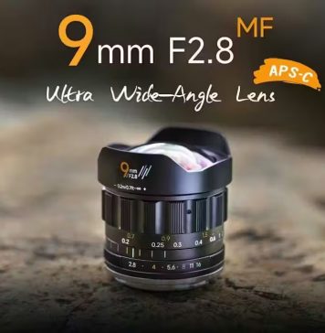 AstrHori Presents New 9mm F2.8 Manual Ultra-Wide Lens