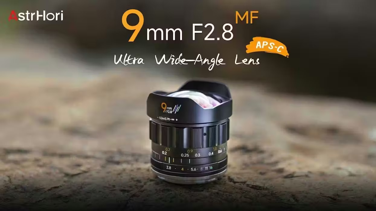 AstrHori Presents New 9mm F2.8 Manual Ultra-Wide Lens - Exibart Street