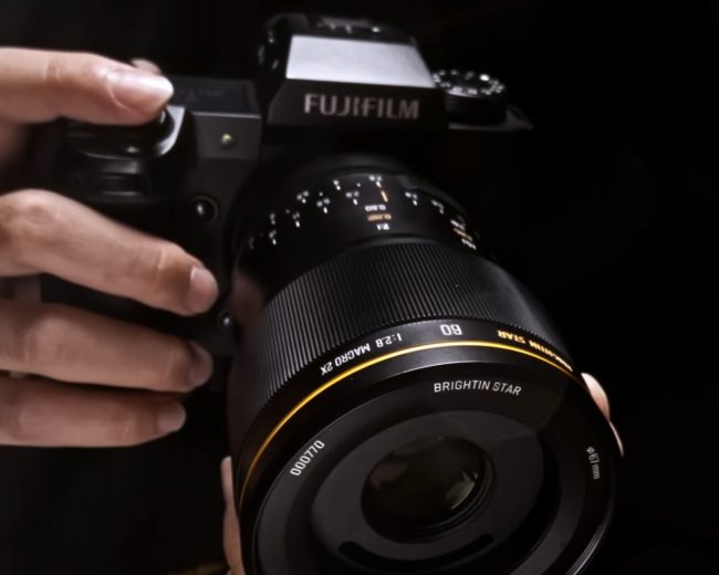 Brightin Star Launches 60mm f/2.8 2x Macro Lens