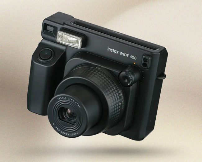 Fujifilm Broadens Instax Wide 400 Appeal With Jet Black Finish