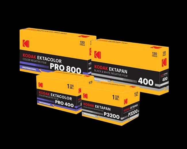Kodak Introduces Ektapan and Ektacolor Pro Film Lines