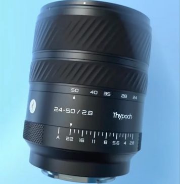 Thypoch Teases First AF Zoom Lens