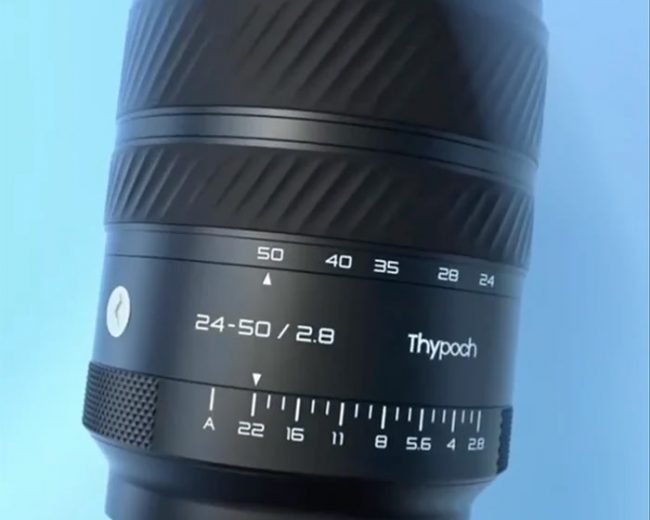 Thypoch Teases First AF Zoom Lens