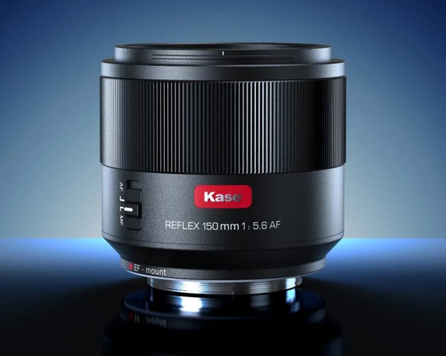 Kase Presents Its First Autofocus Reflex Lens