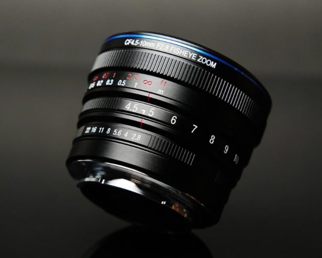 Venus Optics Releases Laowa 4.5-10mm f/2.8 CF Zoom Fisheye