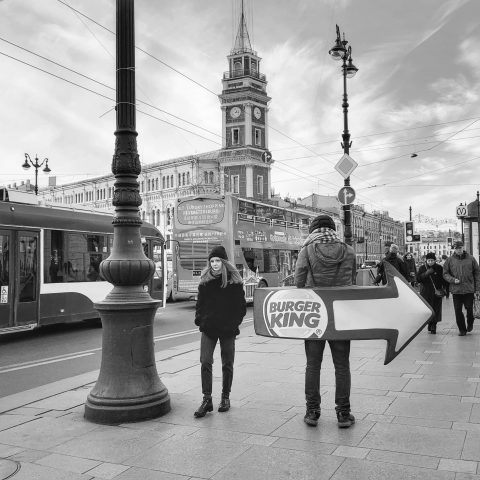 On Nevsky prospekt