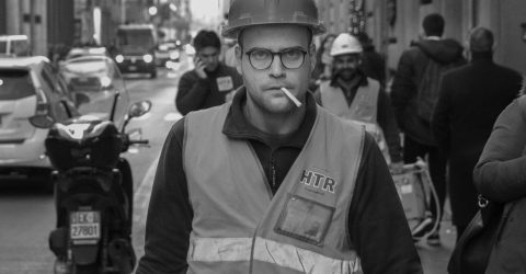 man at work