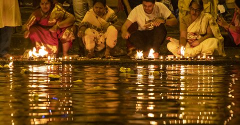RIVER PRAYING