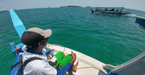 A Fisherman Enjoying Life at Sea