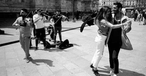 Dancing in the street