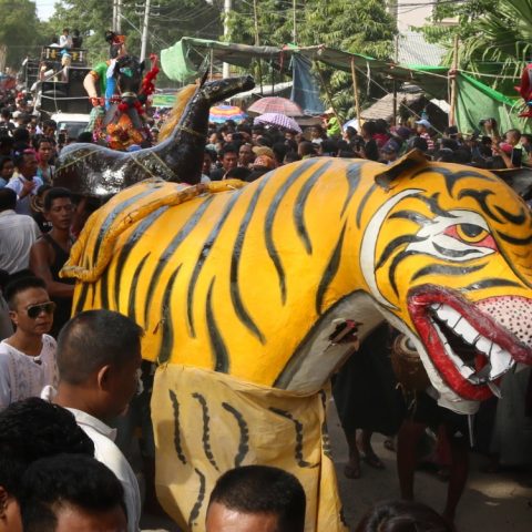 Burmese Handicrafts Tiger