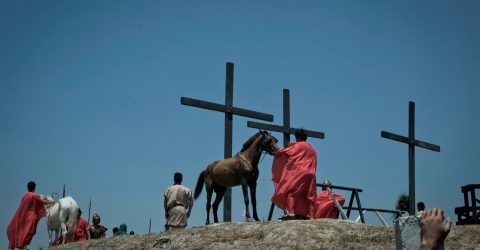 Staying alive after being crucified