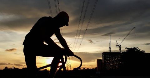 Biker’s Dusk