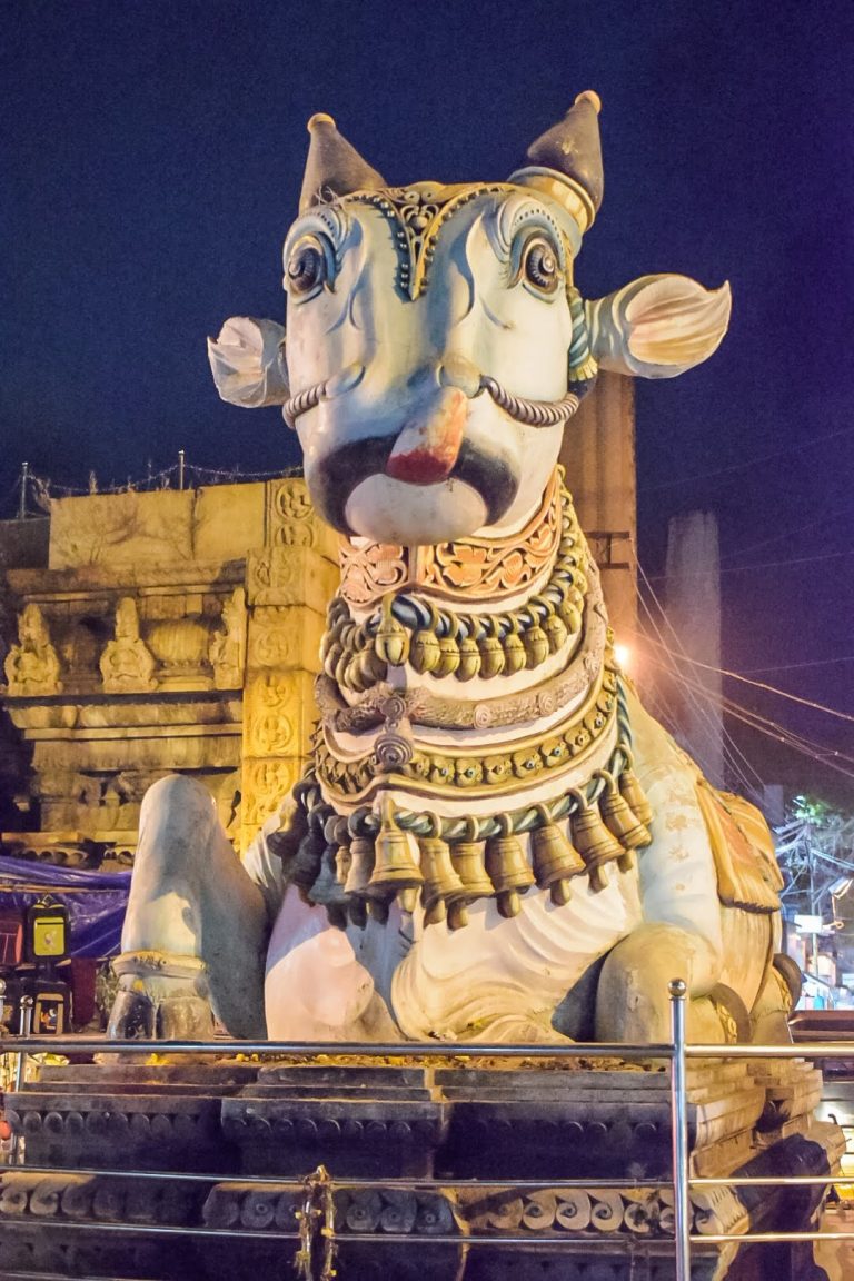 Nandhi Statue, The land mark of Madurai Exibart Street