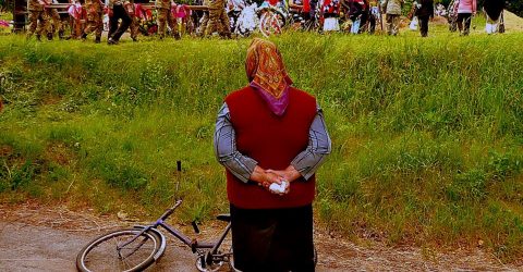 The funeral.