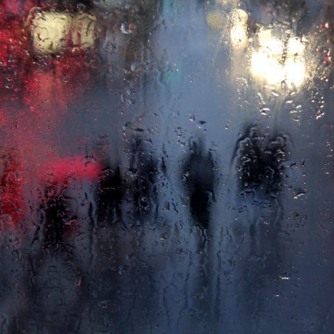 Walking in the rain