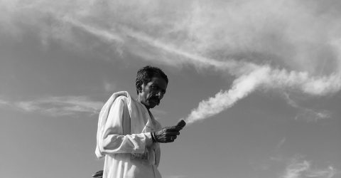 Connecting to god.