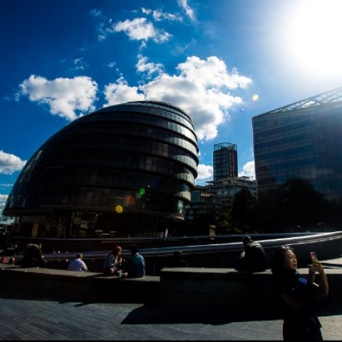 Selfie at More London Riverside