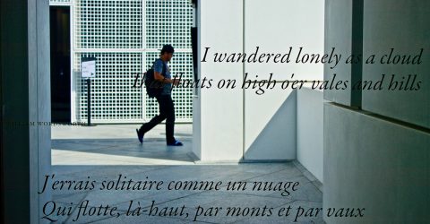 I wandered lonely…