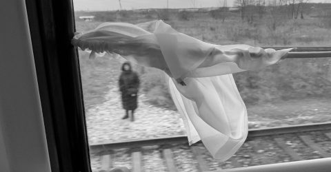 Outside the window