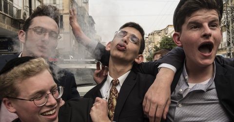 Purim in Bnei Brak Israel