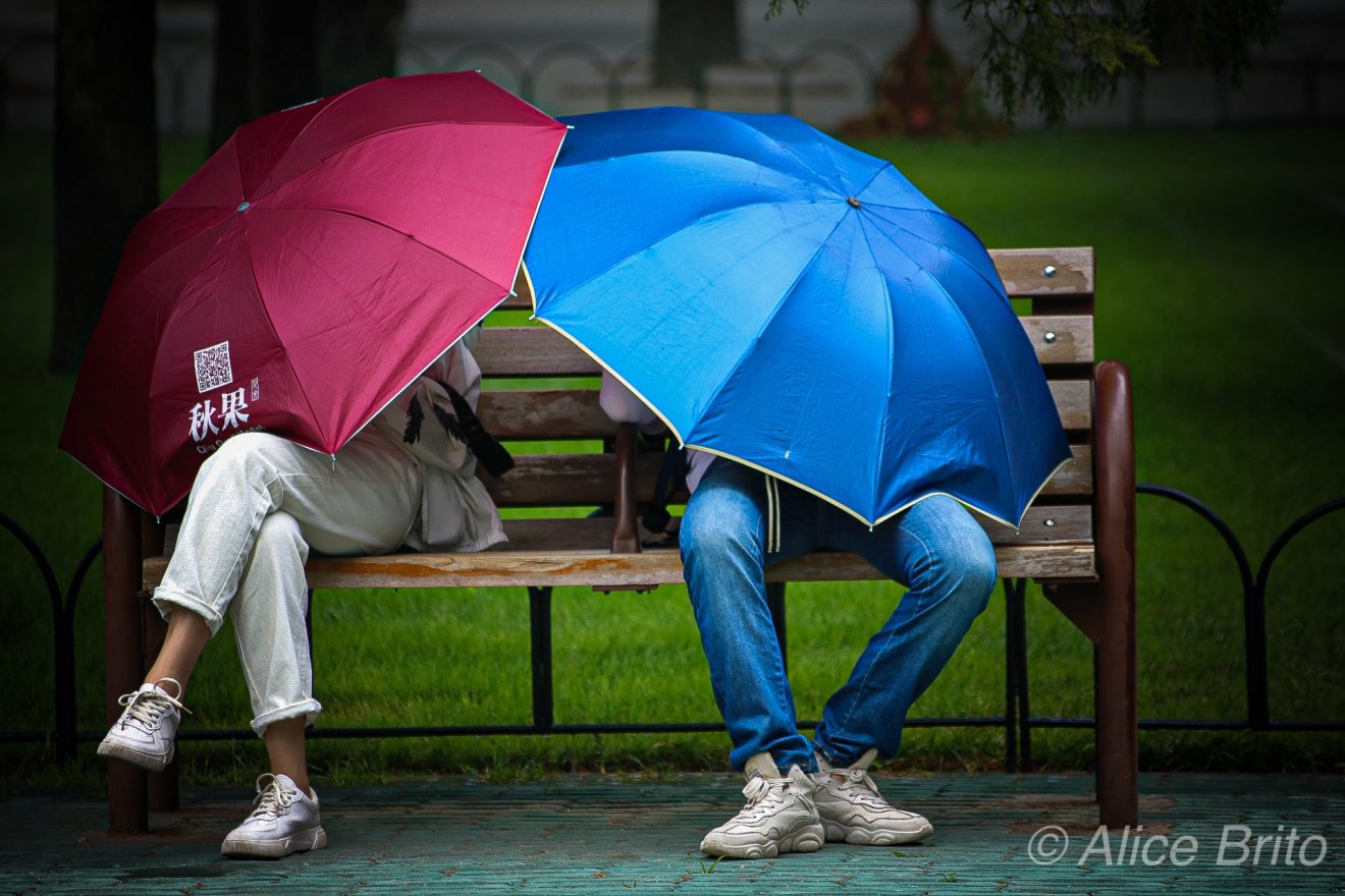 Under our umbrellas Exibart Street