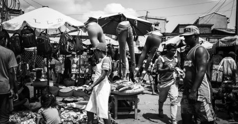 Malagasy street market