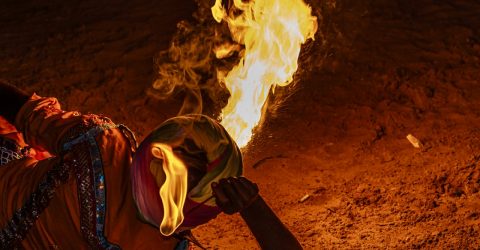 Fire Man .