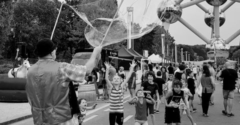 Bubbles.