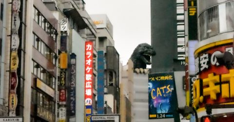 Godzilla on the move