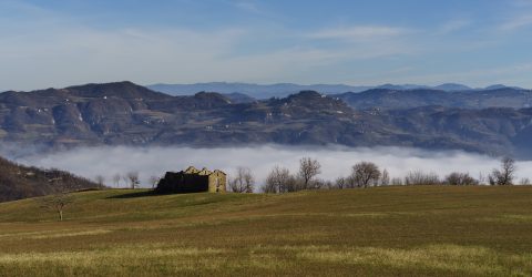 House over the cloud