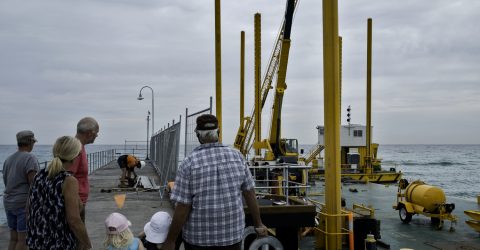 New pier