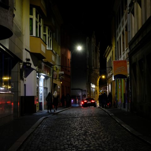 Evening alley