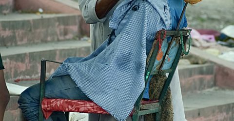 Haridwar barber shop :)