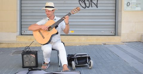 Street musician