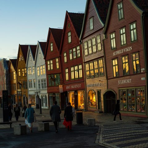 Bryggen harbour