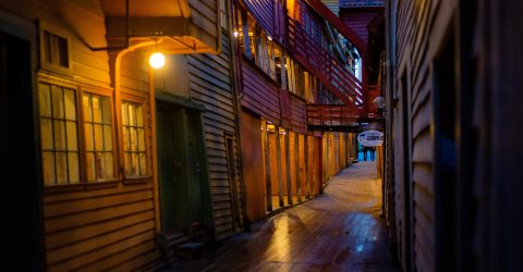 Bryggen alleys