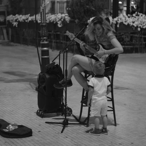 The young music fan