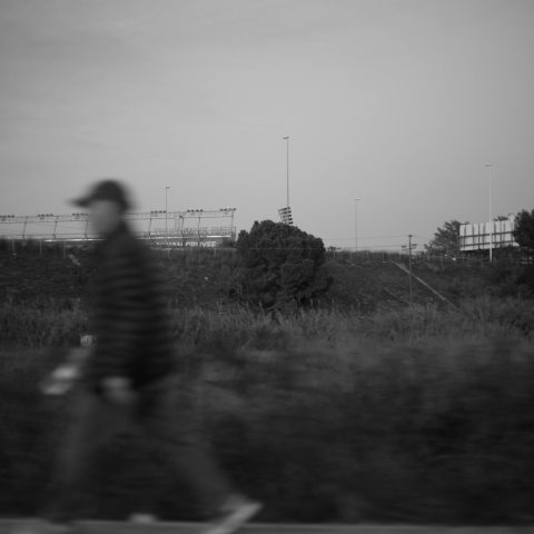 Blurred walk