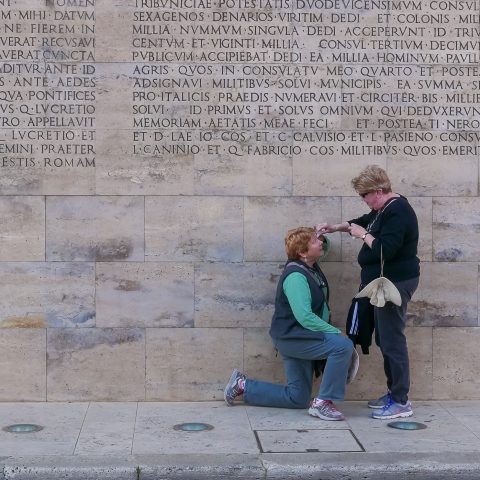 Collirio all’Ara Pacis